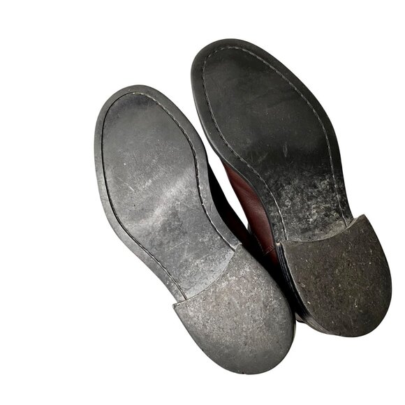 J. Crew Chelsea Boots Men's‎ Size 7 Brown Leather Made in Italy - Picture 8 of 12